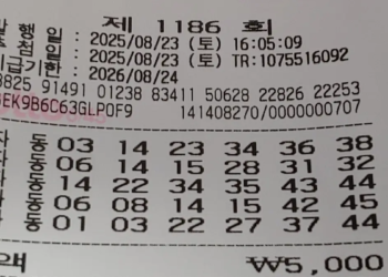 로또 1187회 예상번호 제외수 1186회 당첨번호 당첨지역 당첨금액 실수령액